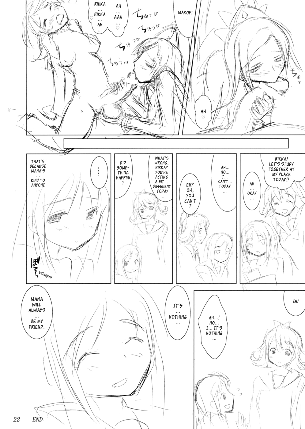 Hentai Manga Comic-When Rikka Teases MakoPi's Sprung Dick, It Just Keeps Coming-Read-21